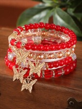UK Fashion Jewelry  Women 4Pcs