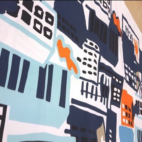 Ikea gitte city scape - ikea, fabric