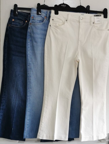 High waisted flare leg - m&s,