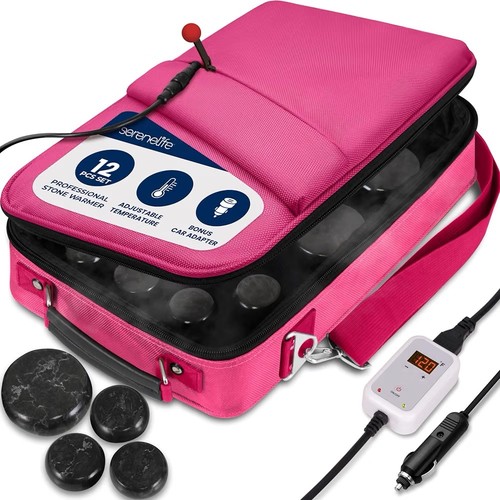 Serenelife hot stone massage - stone,