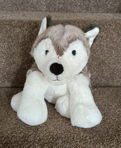 Wolf plush soft toy marks - m&s,
