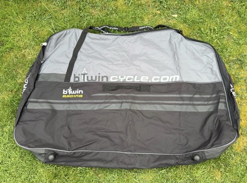 Twin racing bike - b’twin, storage