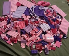 Lego lot of Pink And Magenta