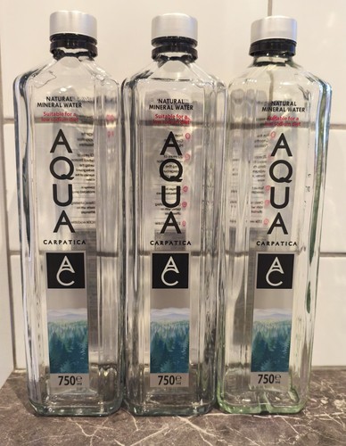 Empty clear bottles - 3,