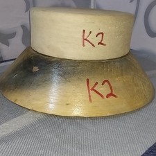 Wooden hat block millinery 
