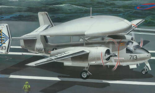 Mach 7229 grumman e 1b - grumman, e-1b