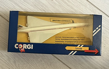 Corgi C650/1 Concorde In Original Box - Vintage 1990 Model 