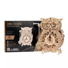 Robotime ROKR Owl Clock
