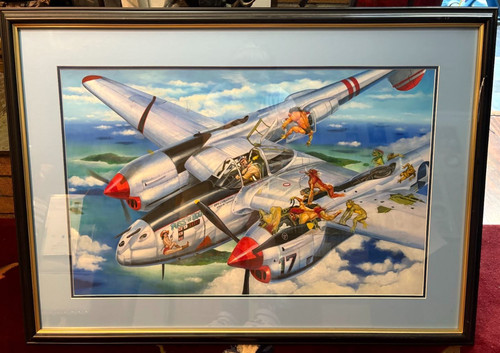 James holloway original framed - holloway,