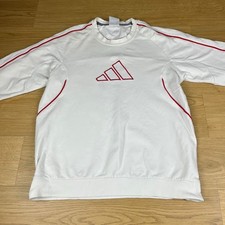 Adidas Sweatshirt White Red