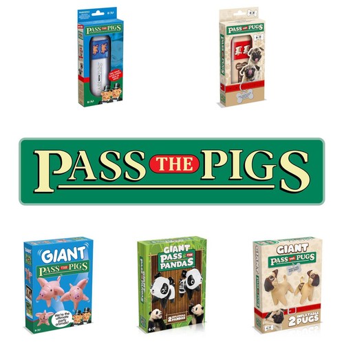Pass the pigs pugs panda - pugs, &