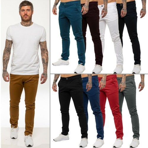 Enzo mens chino - enzo, trousers