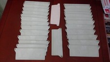 27 +1  PALE GREEN 5” VERTICAL BLINDS BOTTOM WEIGHTS SPARES PARTS REPAIRS- VGC