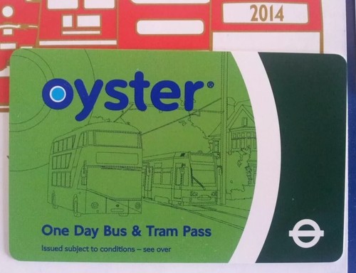 London bus tram - london, card