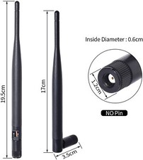 Large Gain 6dbi RP-SMA Female WIFI 2.4GHZ 5GHZ 4G 5G MIMO Router Aerial Antenna