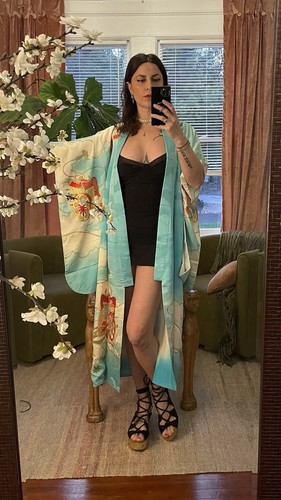 Real silk vintage japanese - real,