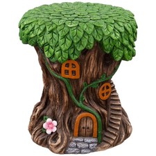 Ceramic Garden Stool Fairy
