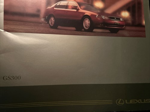 The lexus gs300 range car - the,