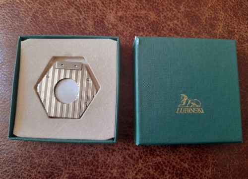Lubinski silver plated cigar - silver,