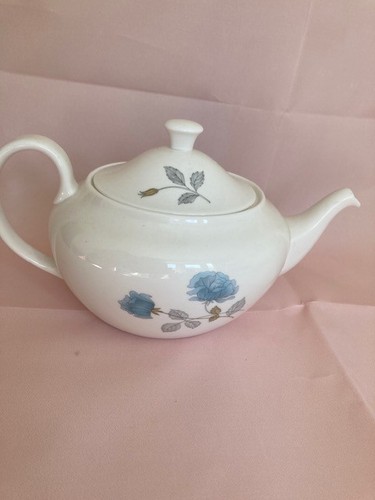 Wedgwood ice rose teapot - wedgwood,