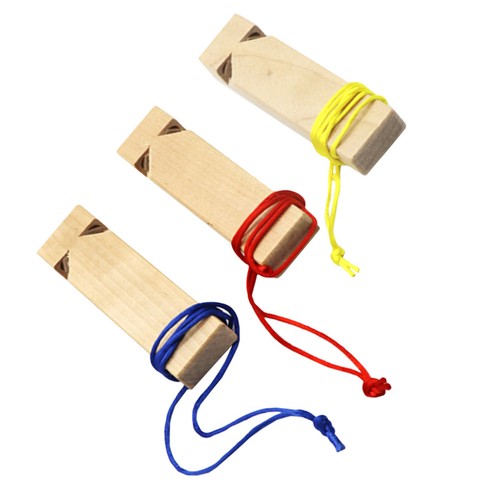 Kids musical wooden whistle - kids,