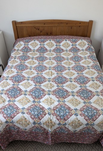 Vintage king size quilt - king,