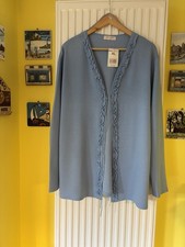Bon Marche XL Blue Cardigan