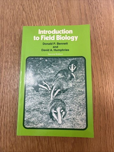 Introduction field biology - field,