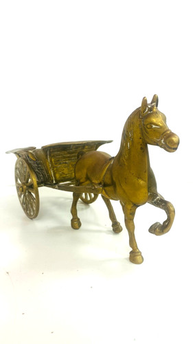 Vintage solid brass - brass, &