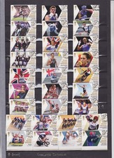 GB SG 3342-3370 USED OLYMPIC