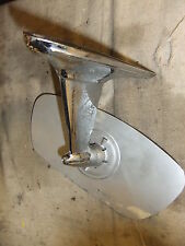 Car rear view mirror open top roadsters 19x9cm wide angle chromed NEW