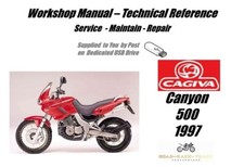 Cagiva canyon 500 service - canyon,