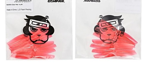 Gemfan 65mm pack 2 cw - 65mm, 4