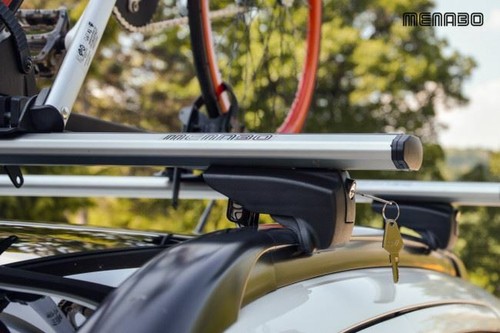 Aluminium flush roof rail bars - rail,