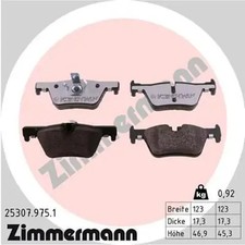 Brake pads 25307.975.1