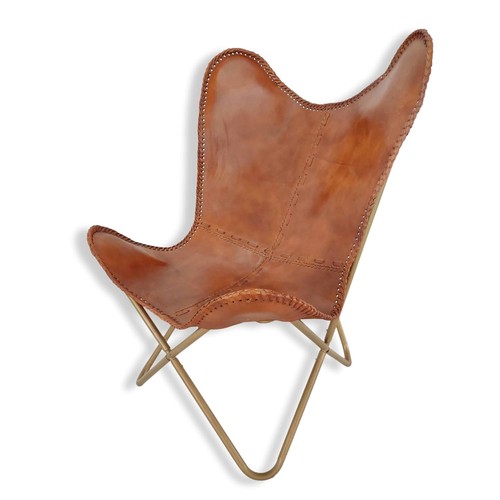 Genuine leather chair - leather,