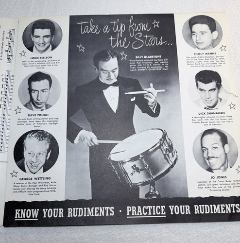 Vintage 1948 gretsch drums - gretsch, 26