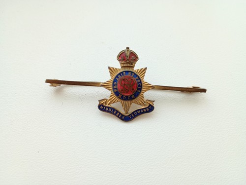 Ww1 genuine george middlesex - george,