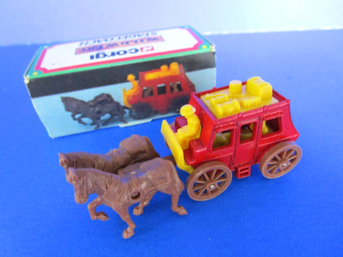 Corgi wild west stagecoach - wild,