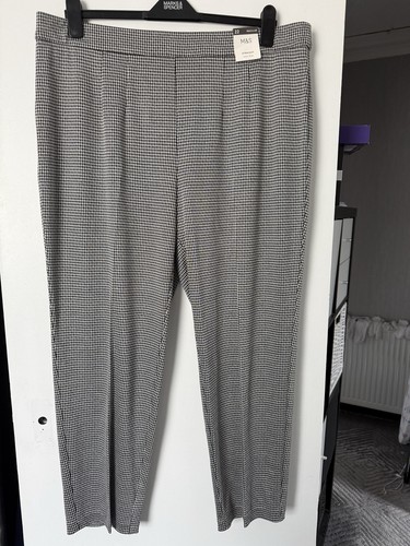 Bnwt black white - m&s, dogtooth