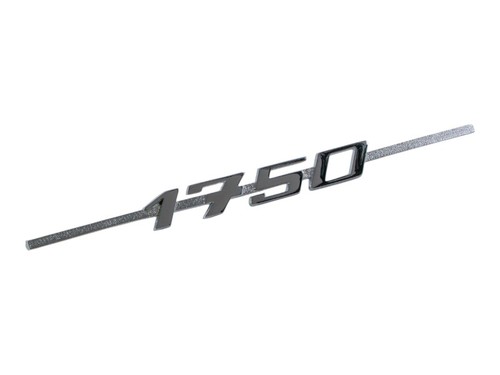 Lettering 1750 emblem - , type