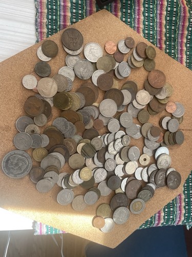 Old foreign coins - foreign,