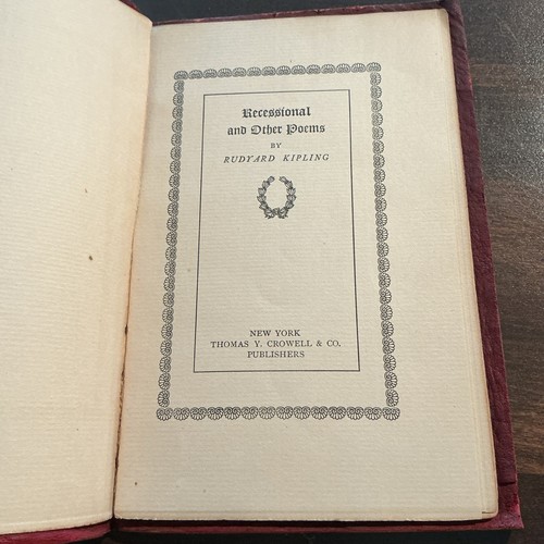 Rudyard kipling recessional - kipling,
