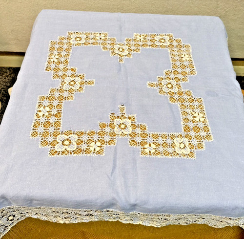 Antique edwardian hand lace - hand,