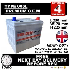 Bosch Eq. 005 / 005L Calcium S4 Car Battery S4024 - Fast Despatch - Long Wty