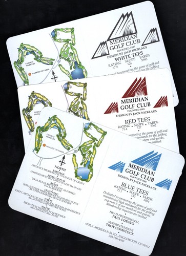 Unused scorecards meridian - 5,