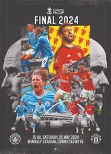 Manchester United V Manchester City FA Cup Final 2024 Match Programme