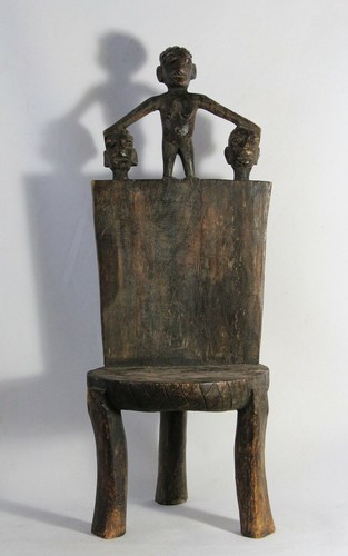 Old african tribal art - african, art,