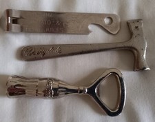 Vintage Old bottle can Tin openers , Heinz , Coca cola