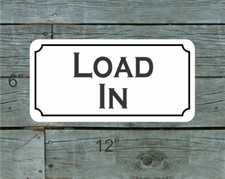 LOAD IN Metal Sign 4 Nautical